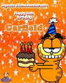 Happy 44th birthday Garfield by SebGroupArts2009