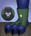 dino foot gif(2021)