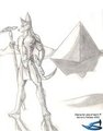 Jackal in the sands  by Sarxory
