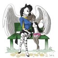 Commission: Cuddle in the Park by DevoidKiss