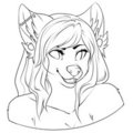 [COLLAB] Mog Lineart by Pitstick