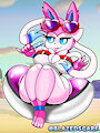 Sylveon at the Beach (Collab)