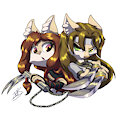 [Gift] Kurai and Meika: Kunoichi sisters