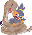 In a Snake's Grasp