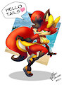 Stream commission - Fiona Fox my way by TheBrave