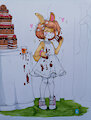 Miyu loves cake by hendric