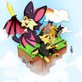 DobbysStuff - "Minecraft YCH" by SimonCivet