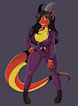 Ryuki in Shion cosplay