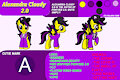 The new Alexandra Cloudy 2.0 reference sheet