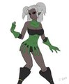 Dark Warrior Girl by Zenu