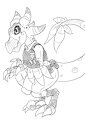officer Rii the weird space raptor