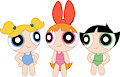 The Powerpuff Girls different underwear colors