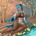 Ganyu by Alex_GalaxyArt by AlexGalaxyArt