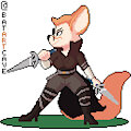 dagger dagger fenec [animated commission] by SevsArtCave
