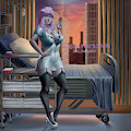 Maud Pie Nurse Hospital Commission Twitter by AlexGalaxyArt