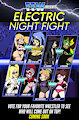 Electric Night Fight! by monkeycheese