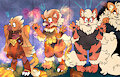 Fire Stone Flames