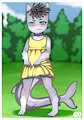 no dress >:c by Gi0
