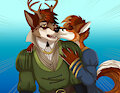 Aerion and Aena: Public Kiss