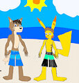 Jason and Josh at the Beach 2022