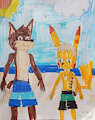 Jason and Josh at the Beach 2022 2