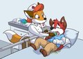 Wet pants at the hospital