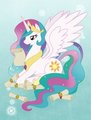 MLP - Princess Celestia by Kurapika