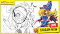 STREAMING - Drawing Dark Magician Girl