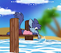 Splish, splash! by Harzy