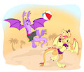 Beach ball dragons!