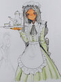 more froggo maid by Scootshako