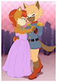 Sonia Acorn and Solas Lowe in the Acorn Gala by Zeromegas