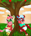 Apple Tree Lions -By Arfur90-