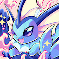 Vaporeon Fanart by Spaicy