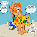 Victoria Spanks Victor by damntohell0