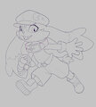 Klonoa Lineart WIP