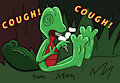 Treecko Smokes by Mousington