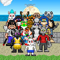 A Group Photo at Palm Tree Paradise (V1)