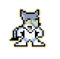 Furry Pixel Sprite 'Saber'