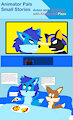 Animator Pals Small Stories - Anton and Astraligor with Anime and Pizza