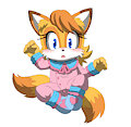 Tails x Cream Offspring by BlackFlash09