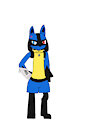 Lucija the Lucario by LucaFamily