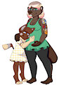 Feeling the Baby kicking~ OwO by Chocochu