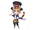 Clawroline S Magician Outfit by Orca666