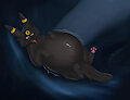 Umbreon vore by Melodor
