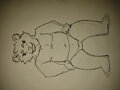 Bear in speedo by Ishtan