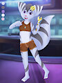 New Lombax OC Kina by JakuyaArt