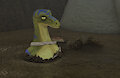 (Animaiton) Raptorian in Jungle Quicksand