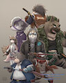 8 Canine Warriors by ShinodaKuma