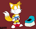 tails having an accident in front of the potty by SMKDMSQA
